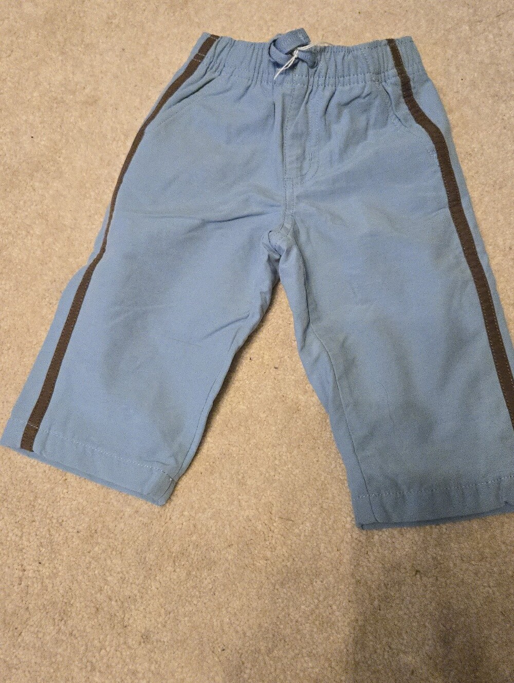 Gymboree Blue And Brown Sweatpants Size 6-12 Months